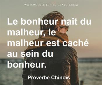 Citation de Proverbe Chinois
