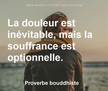 Citation de Proverbe bouddhiste