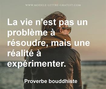 Citation de Proverbe bouddhiste