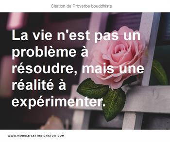 Citations Proverbe bouddhiste