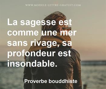 Citation de Proverbe bouddhiste