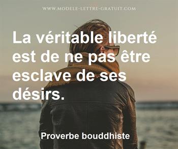 Citation de Proverbe bouddhiste