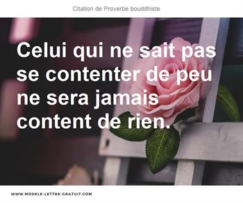 Citations Proverbe bouddhiste