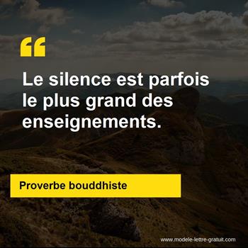Citation Proverbe bouddhiste
