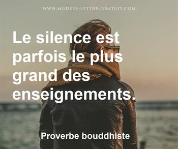 Citation de Proverbe bouddhiste