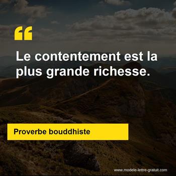 Citation Proverbe bouddhiste