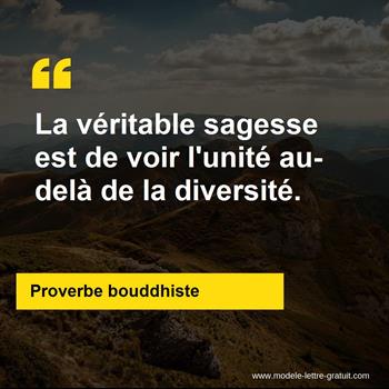 Citation Proverbe bouddhiste