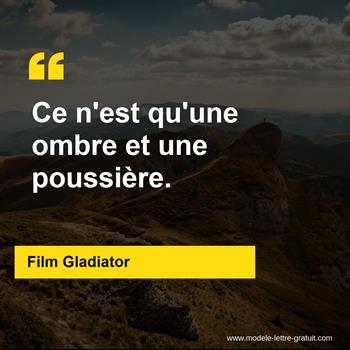 Citation Film Gladiator