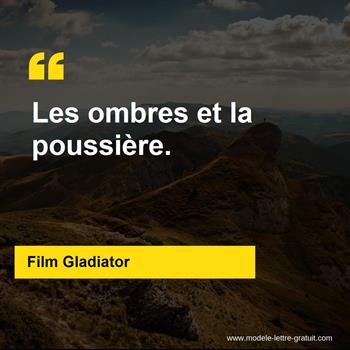 Citation Film Gladiator