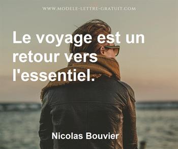 Citation de Nicolas Bouvier