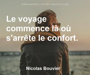 Citation de Nicolas Bouvier