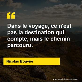 Citation Nicolas Bouvier