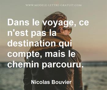 Citation de Nicolas Bouvier