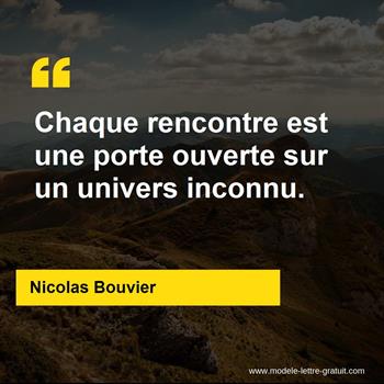 Citation Nicolas Bouvier
