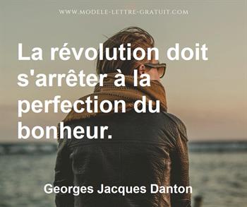 Citation de Georges Jacques Danton