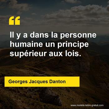 Citation Georges Jacques Danton