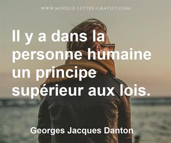 Citation de Georges Jacques Danton