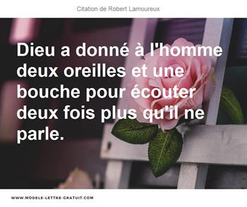 Citations Robert Lamoureux