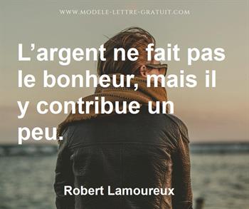 Citation de Robert Lamoureux