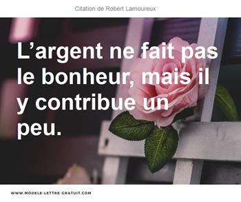 Citations Robert Lamoureux