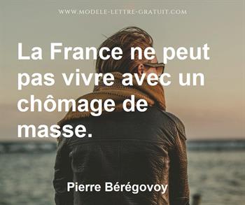 Citation de Pierre Bérégovoy