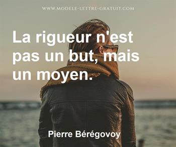 Citation de Pierre Bérégovoy