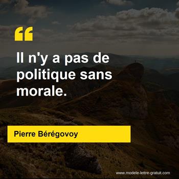 Citation Pierre Bérégovoy