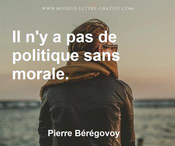 Citation de Pierre Bérégovoy