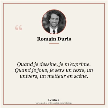 Citation Romain Duris