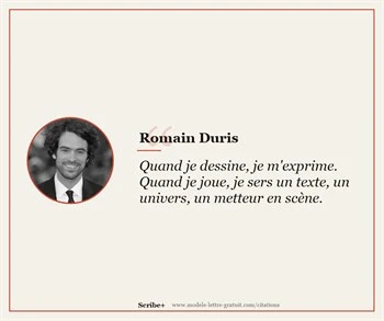 Citations Romain Duris