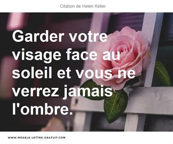 Citations Helen Keller