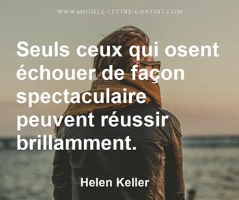 Citation de Helen Keller