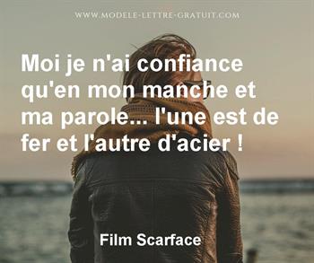 Citation de Film Scarface