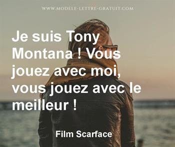 Citation de Film Scarface