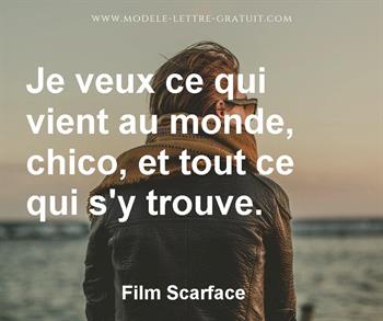 Citation de Film Scarface