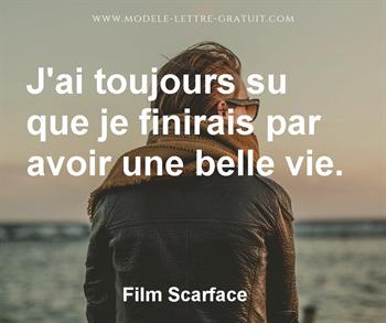 Citation de Film Scarface