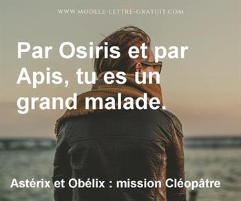 Citation de Astérix et Obélix : mission Cléopâtre