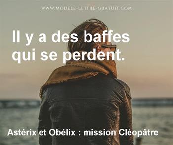Citation de Astérix et Obélix : mission Cléopâtre