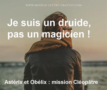 Citation de Astérix et Obélix : mission Cléopâtre