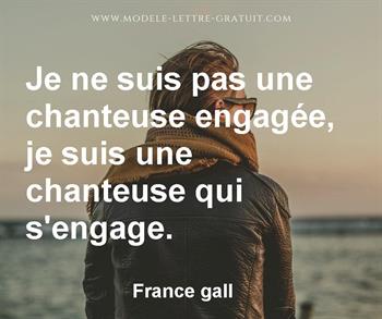 Citation de France gall