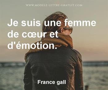 Citation de France gall
