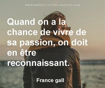 Citation de France gall