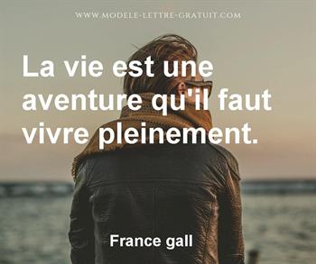 Citation de France gall