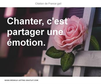 Citations France gall