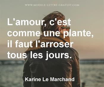 Citation de Karine Le Marchand