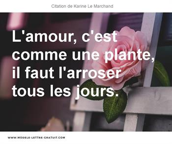Citations Karine Le Marchand