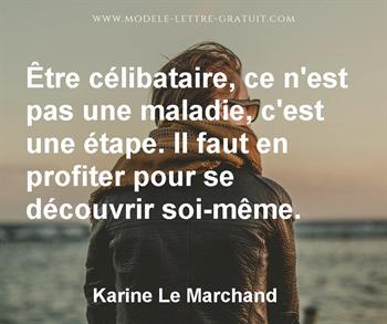 Citation de Karine Le Marchand