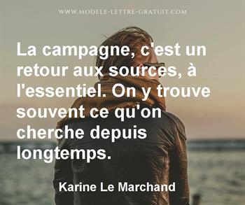 Citation de Karine Le Marchand