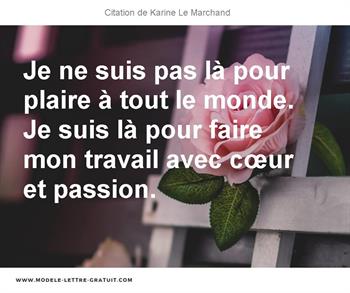 Citations Karine Le Marchand