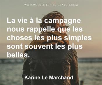 Citation de Karine Le Marchand